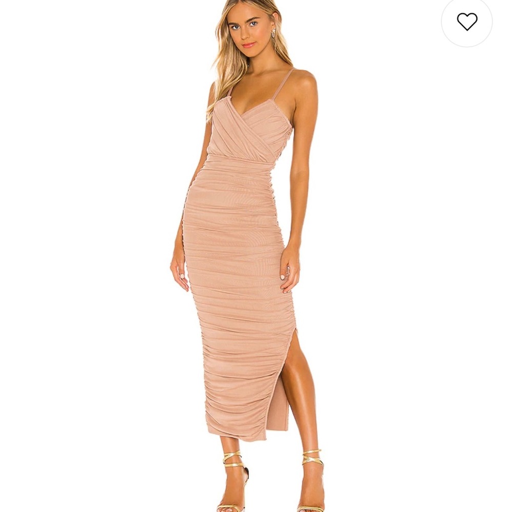 Revolve Pippa dress in Nude - Elliatt